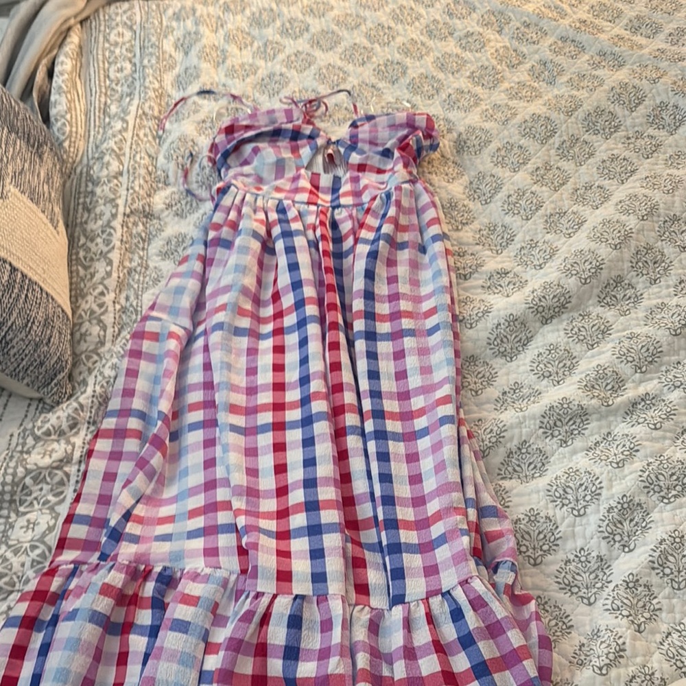 BUDDY LOVE Gorgeous Maxi Colorful Gingham Dress